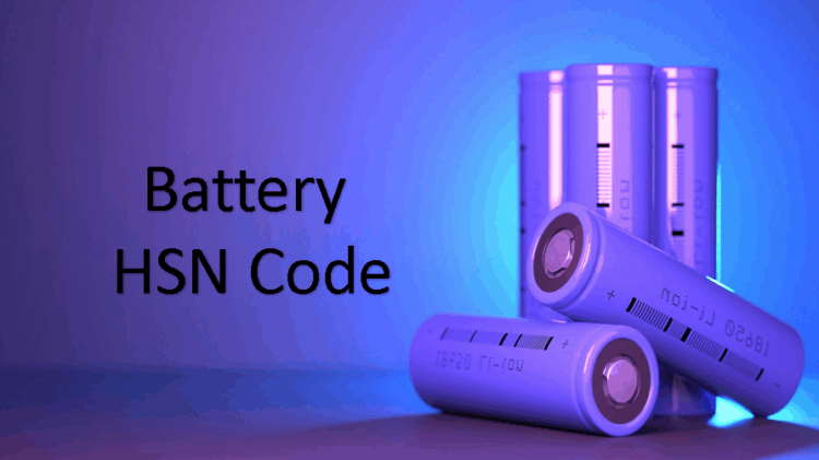 Battery HSN Code
