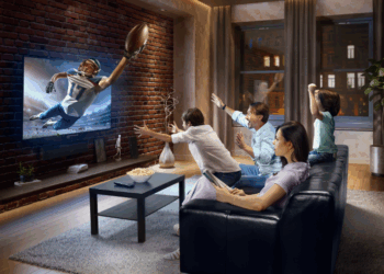 Family in USA streaming movies instead of using cable