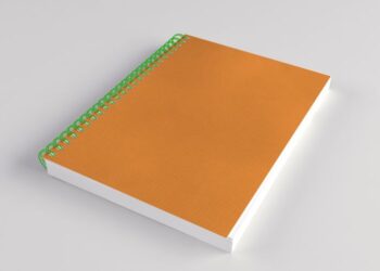 Spiral bound book printing