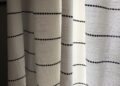 Black Striped Curtains Add Bold Style to Modern Interiors